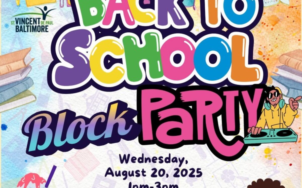 St. Vincent de Paul Head Start's Community Back to School Block Party