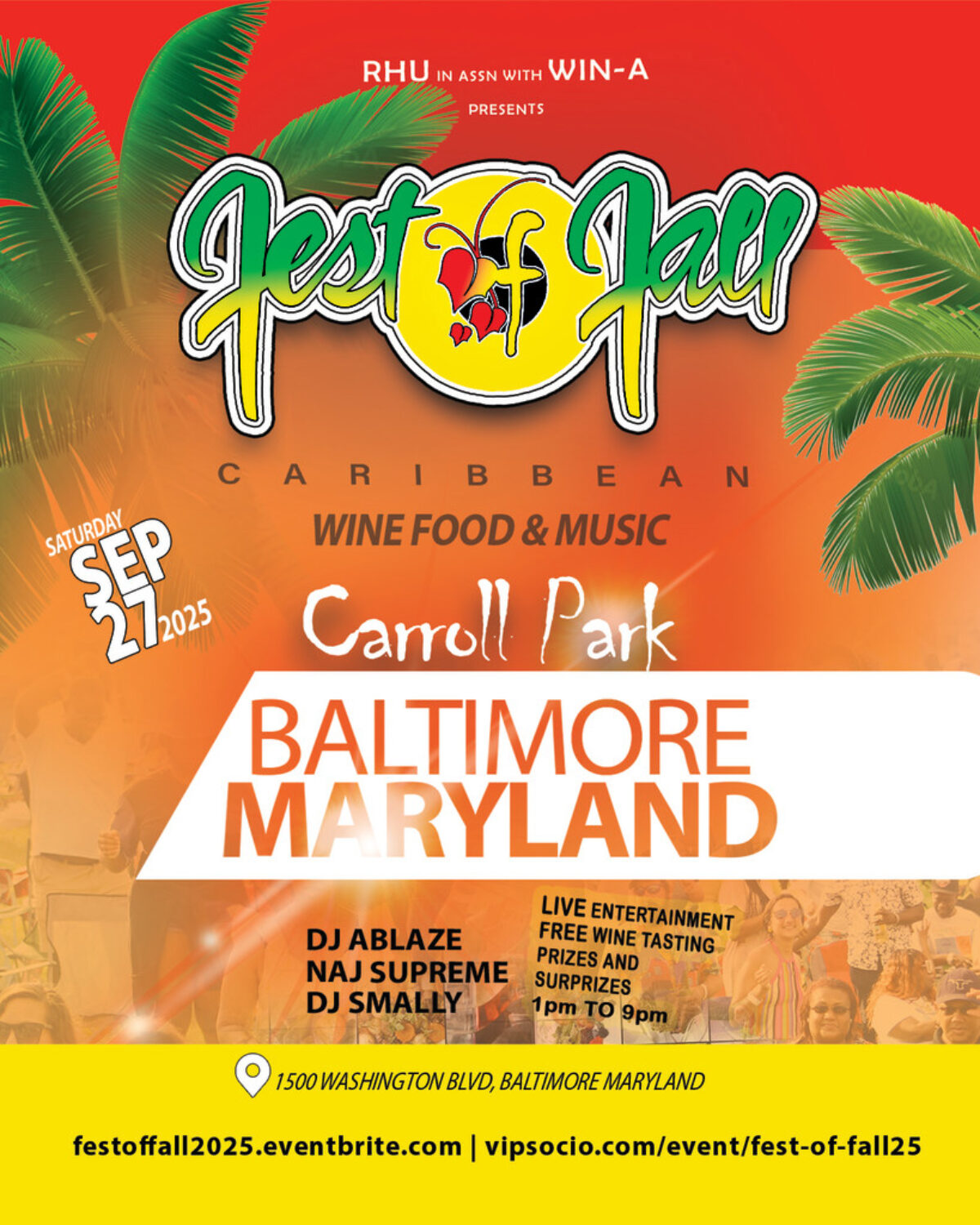 FEST OF FALL Caribbean Wine Food & Music Festival