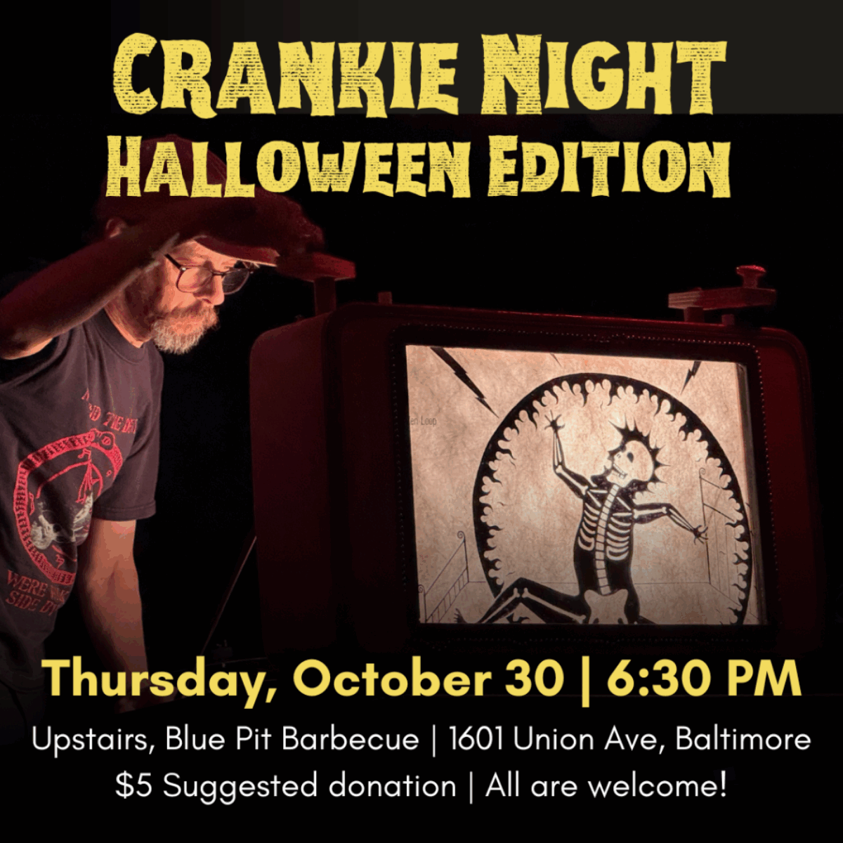 Crankie Night: Halloween Edition