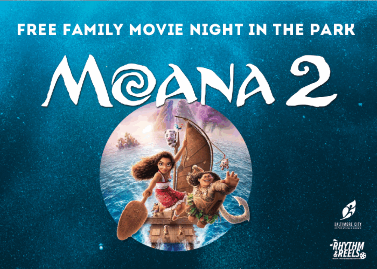 Free Family Movie Night in the Park: Moana 2