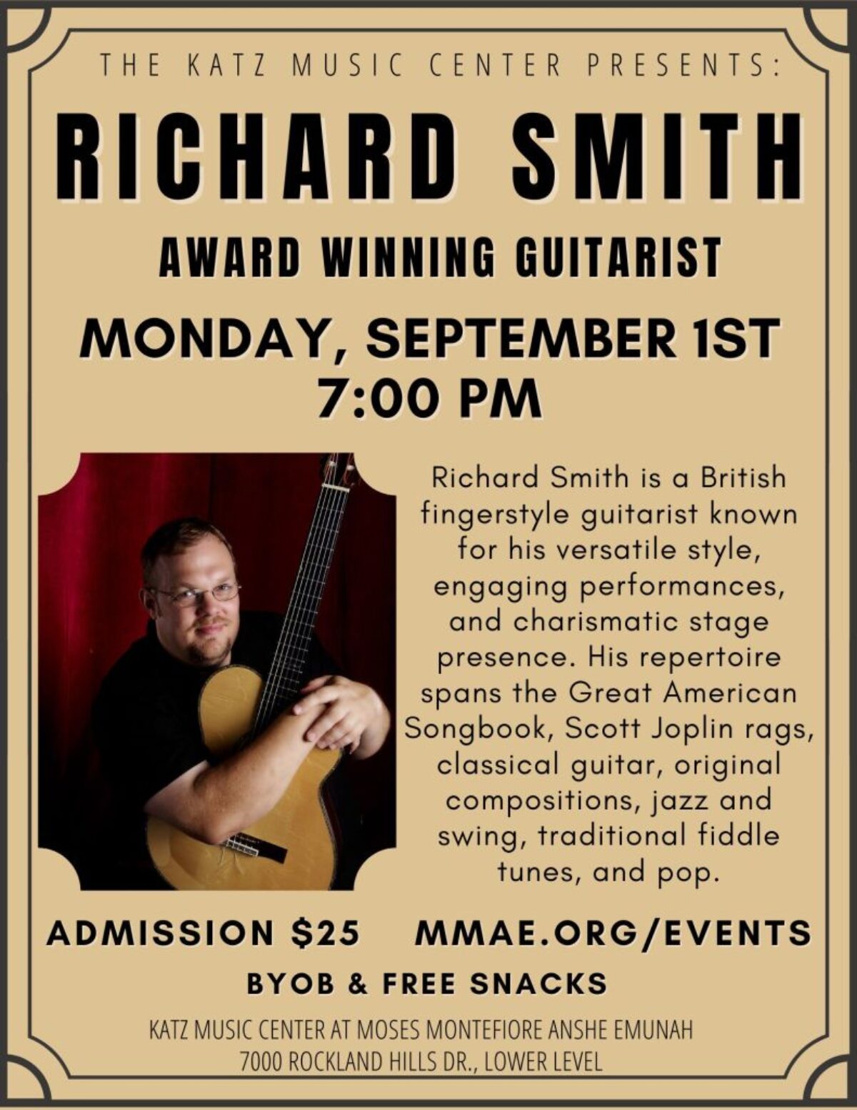 Richard Smith Concert