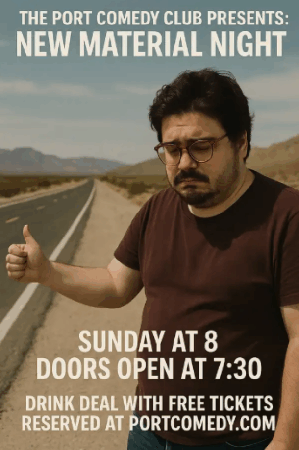 New Material Night at Port Comedy Club