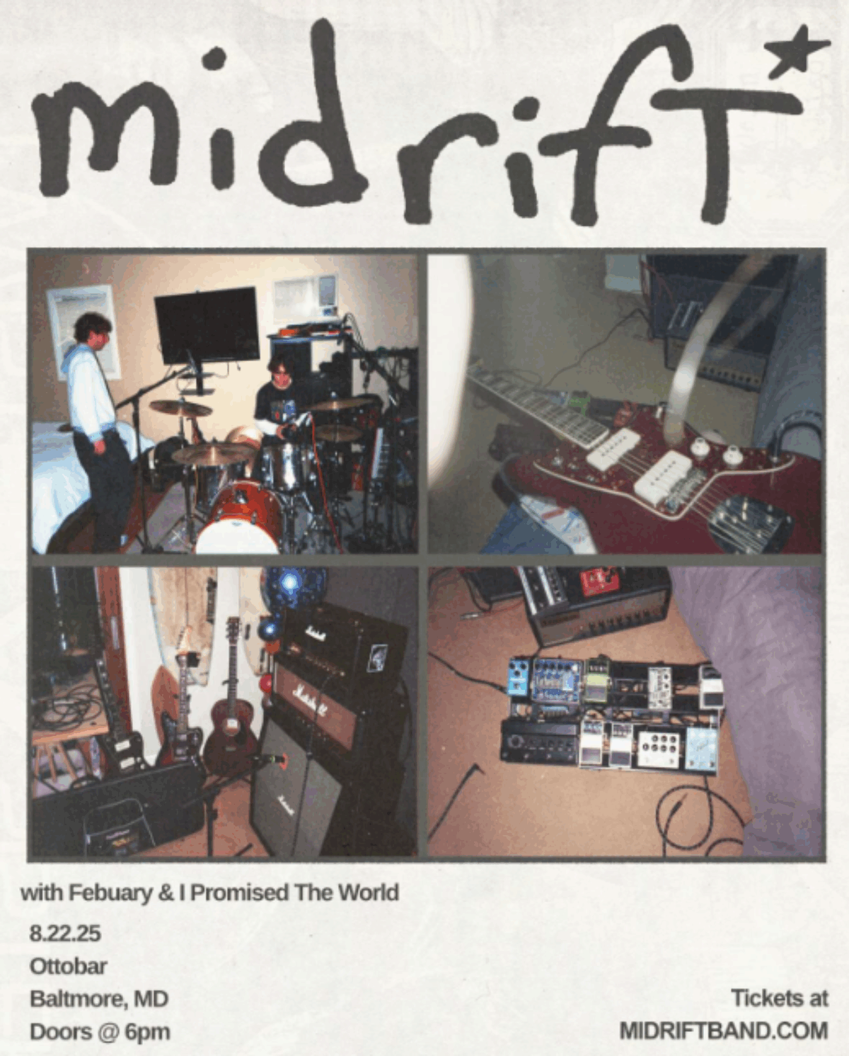 Midrift with Febuary, I Promised The World & Dosser