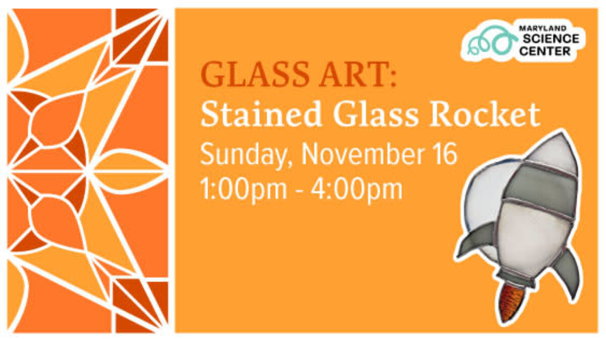 Glass Art: Stained Glass Rocket
