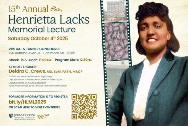 Henrietta Lacks Memorial Lecture