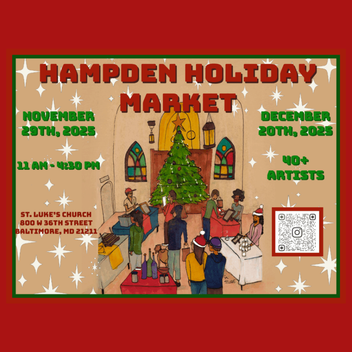 Hampden Holiday Market | Shop Small Saturday Edition