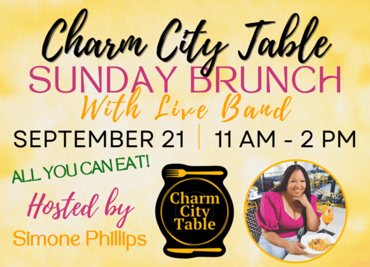 Charm City Table Sunday Brunch Buffet w/ Live Band