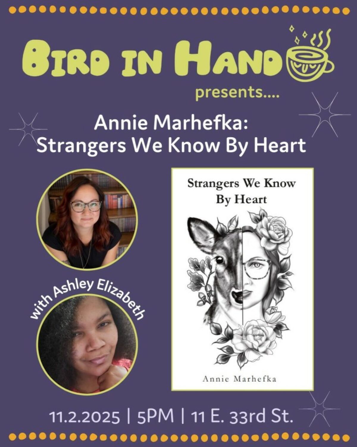 Annie Marhefka with Ashley Elizabeth: Strangers We Know By Heart