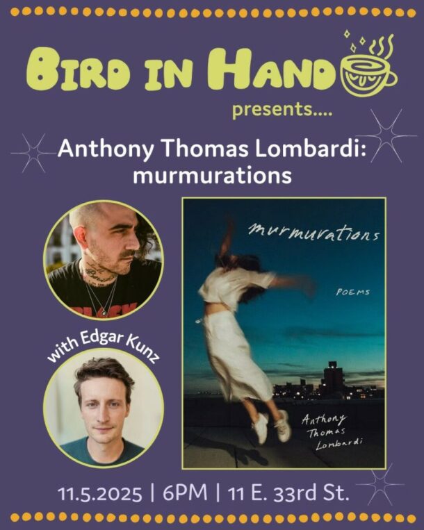 Anthony Thomas Lombardi with Edgar Kunz: murmurations