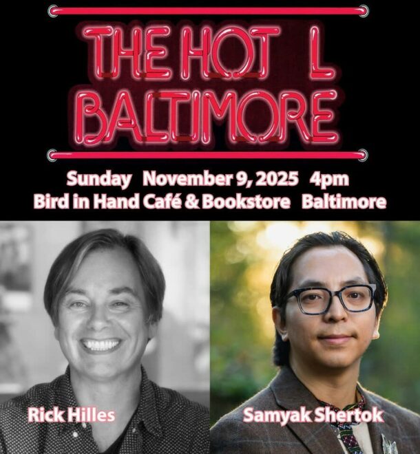 Hot L Poets Series, ft. Rick Hilles & Samyak Shertok