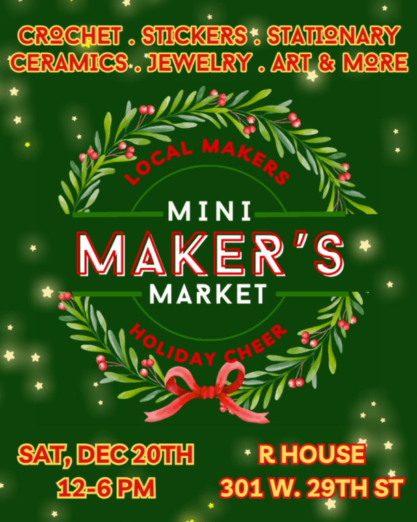 Mini Maker's Market Holiday Cheer