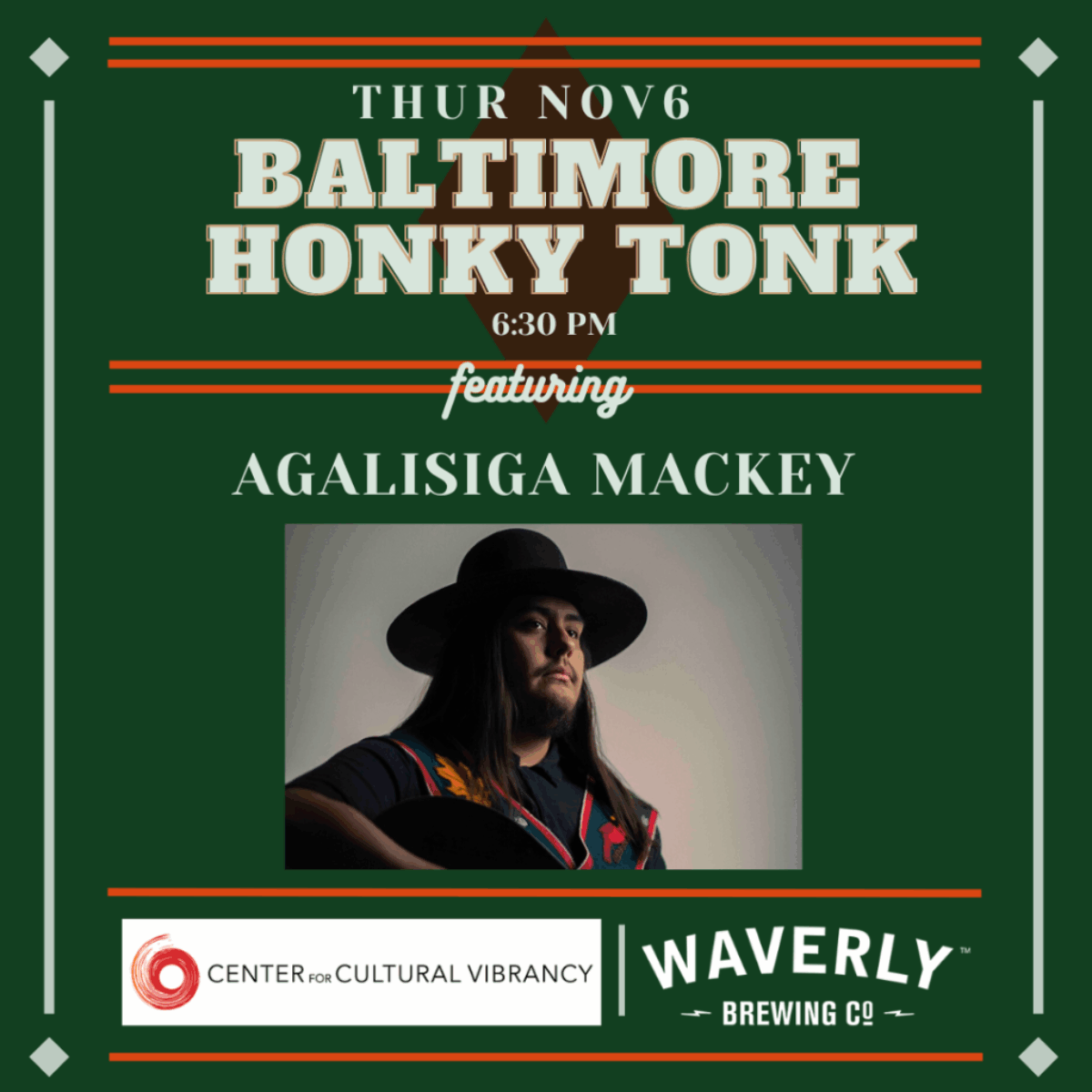 Agalisiga Mackey @ Baltimore Honky Tonk graphic