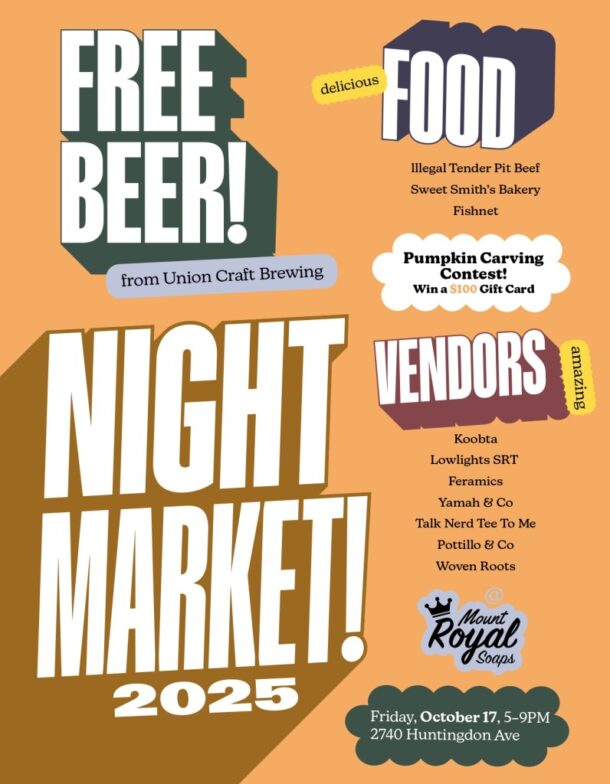 Mount Royal Soaps Night Market + PUMPKIN CARVING CONTEST!
