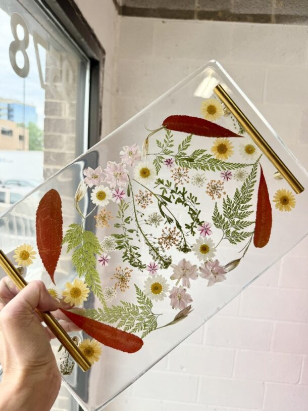 Resin Craft: Autumnal Trays and Geode Coasters with Dream Topography