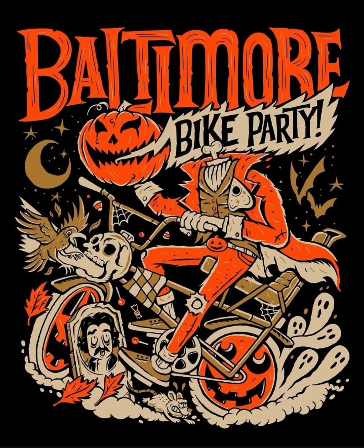 Baltimore Bike Party Halloween