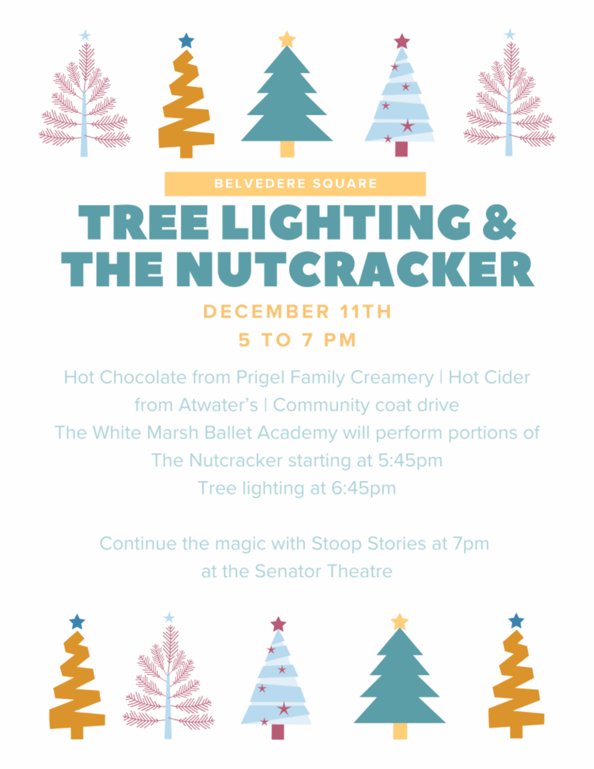 Light Up Belvedere Square - Tree Lighting and The Nutcracker