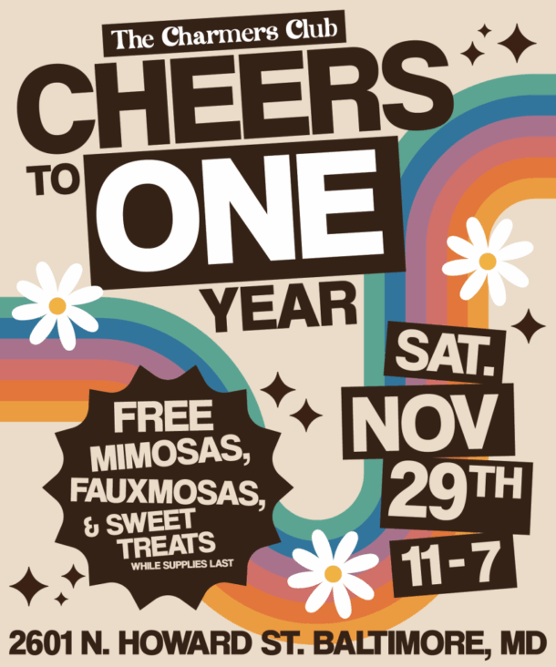 CHEERS TO ONE YEAR at The Charmers Club