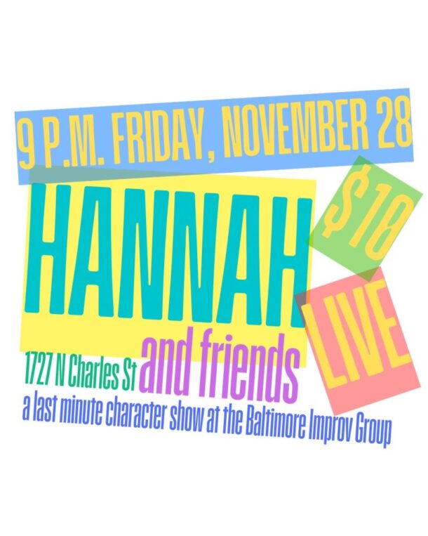 Hannah and Friends LIVE: A Hilarious Character Show!