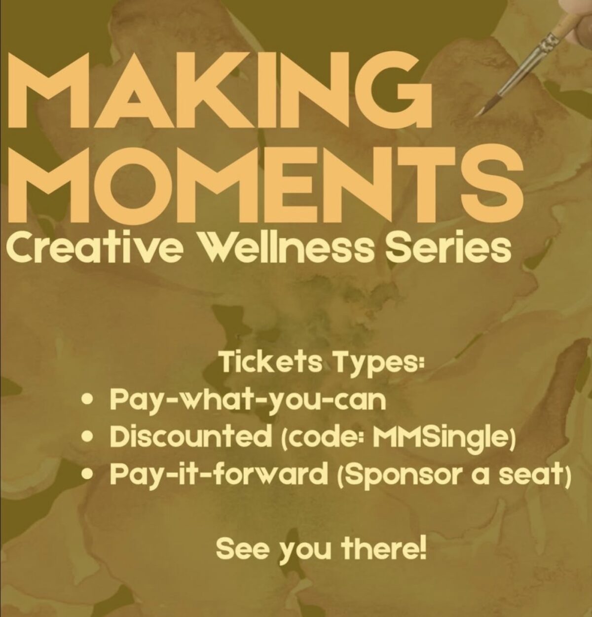 Making Moments event graphic