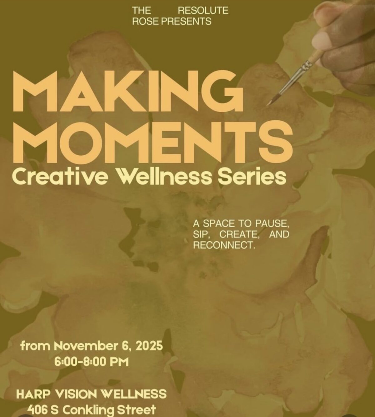Making Moments event graphic