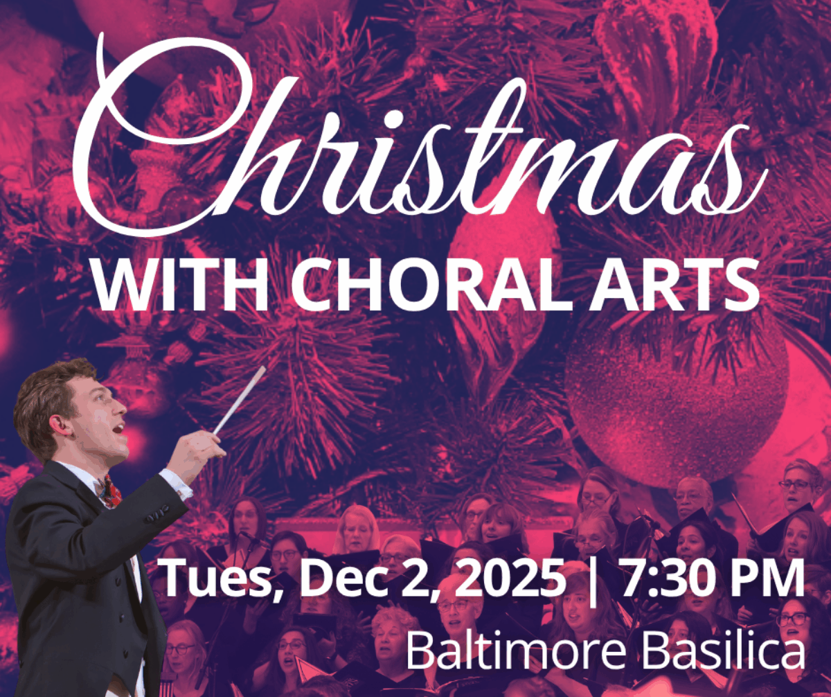 Christmas with Choral Arts event graphic