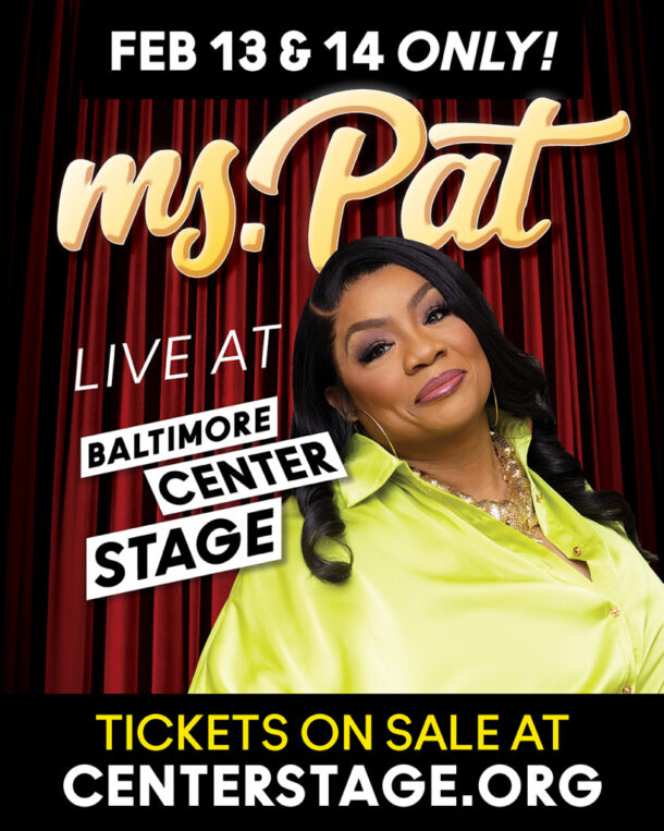 The Ms. Pat Show event flyer
