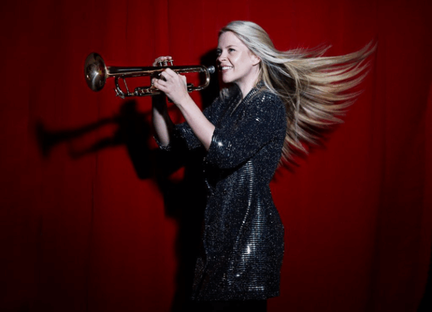 Bria Skonberg w/trumpet