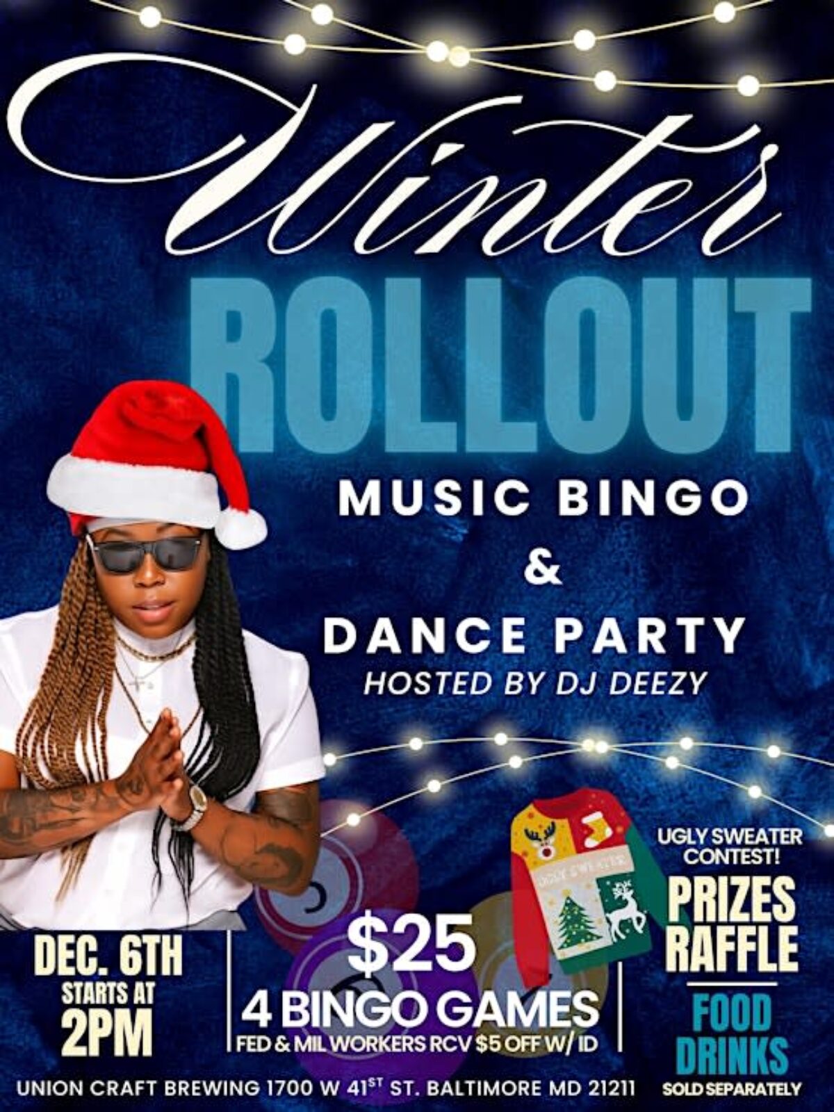 Winter Roll Out: Music Bingo & Dance Party