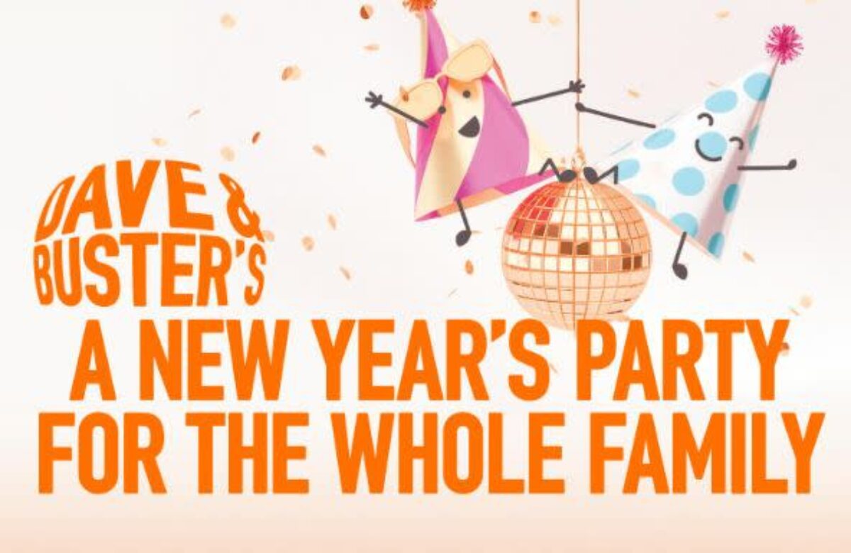 New Years Eve at Dave & Buster's - Flyer