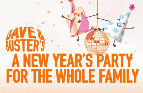 New Years Eve at Dave & Buster's - Flyer