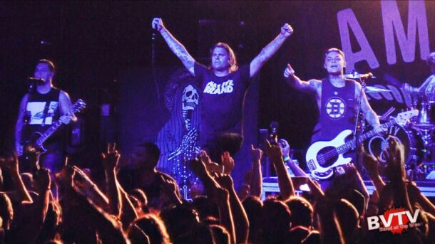 The Amity Affliction on stage