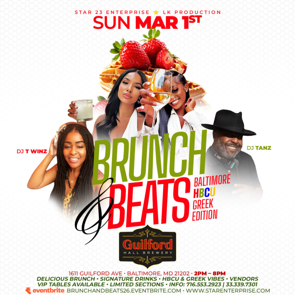 Brunch & Beats - Baltimore HBCU Greek Edition