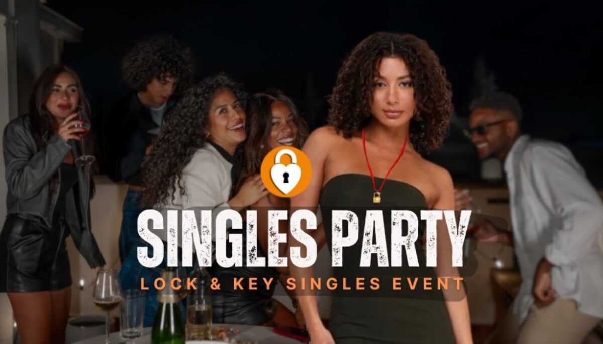 Find Your Valentine: Lock Key Singles Party at The Greene Turtle - Flyer