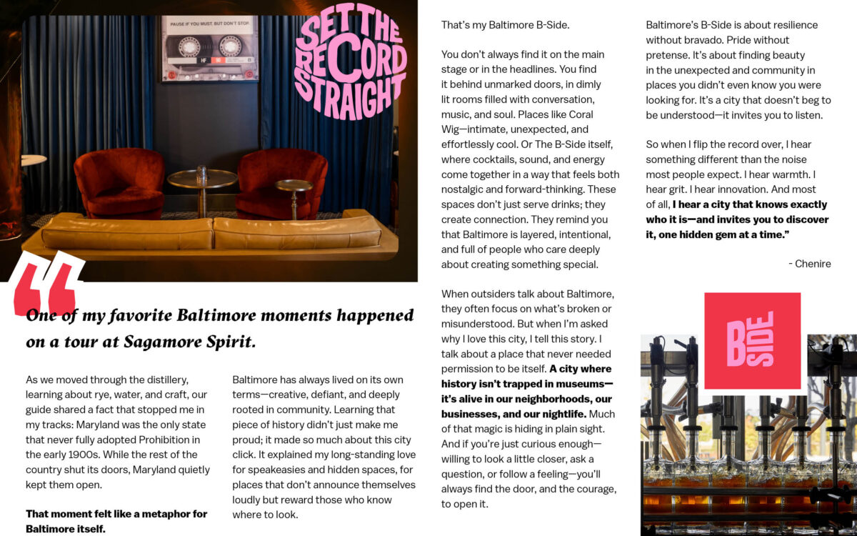 Chenire's B-Side story.