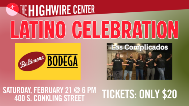 Latino Celebration: Bilingual Improv at The Highwire Center! - Event flyer