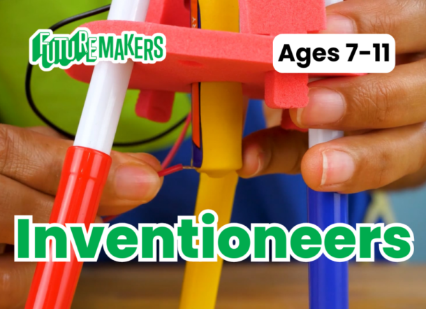 Inventioneers MLK Day Makerspace Camp @ FutureMakers - event flyer