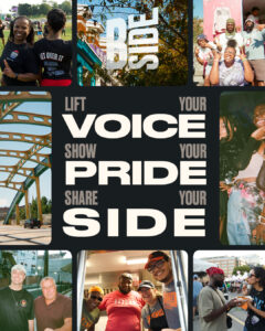 lift your voice, show your pride, share your side