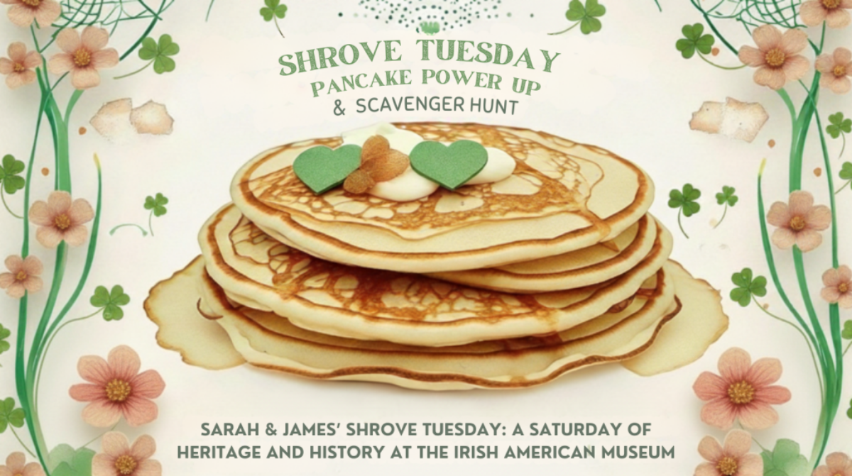 Annual Pancake Breakfast and Scavenger Hunt graphic