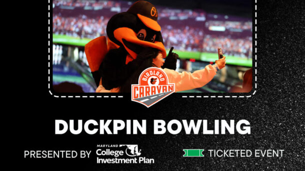 Birdland Caravan: Duckpin Bowling in Linthicum Heights - Event flyer