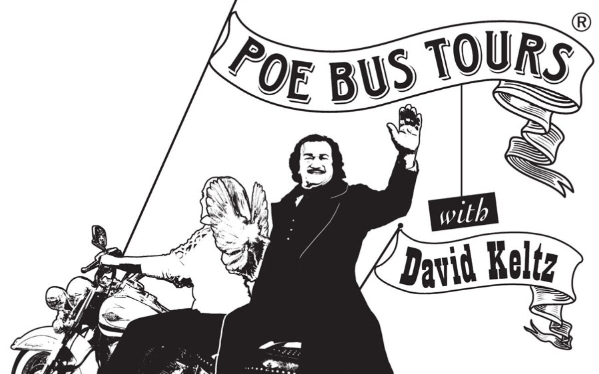 13th Annual Poe Bus Tour with David Keltz as Poe in Person - logo