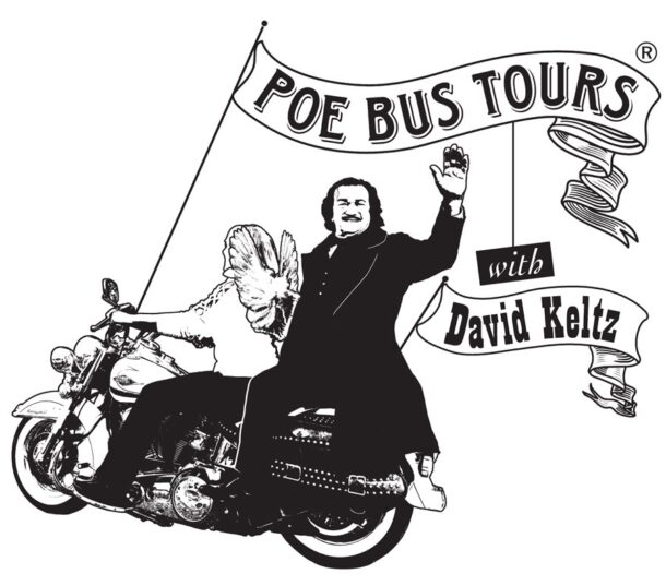 13th Annual Poe Bus Tour with David Keltz as Poe in Person - logo