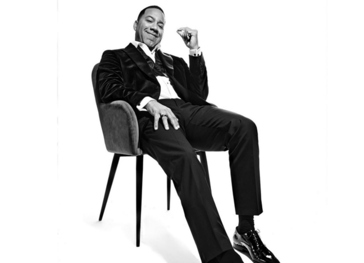 Marcus Johnson sitting in a chair