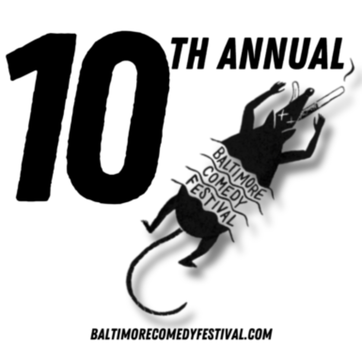 10th Annual Baltimore Comedy Festival logo