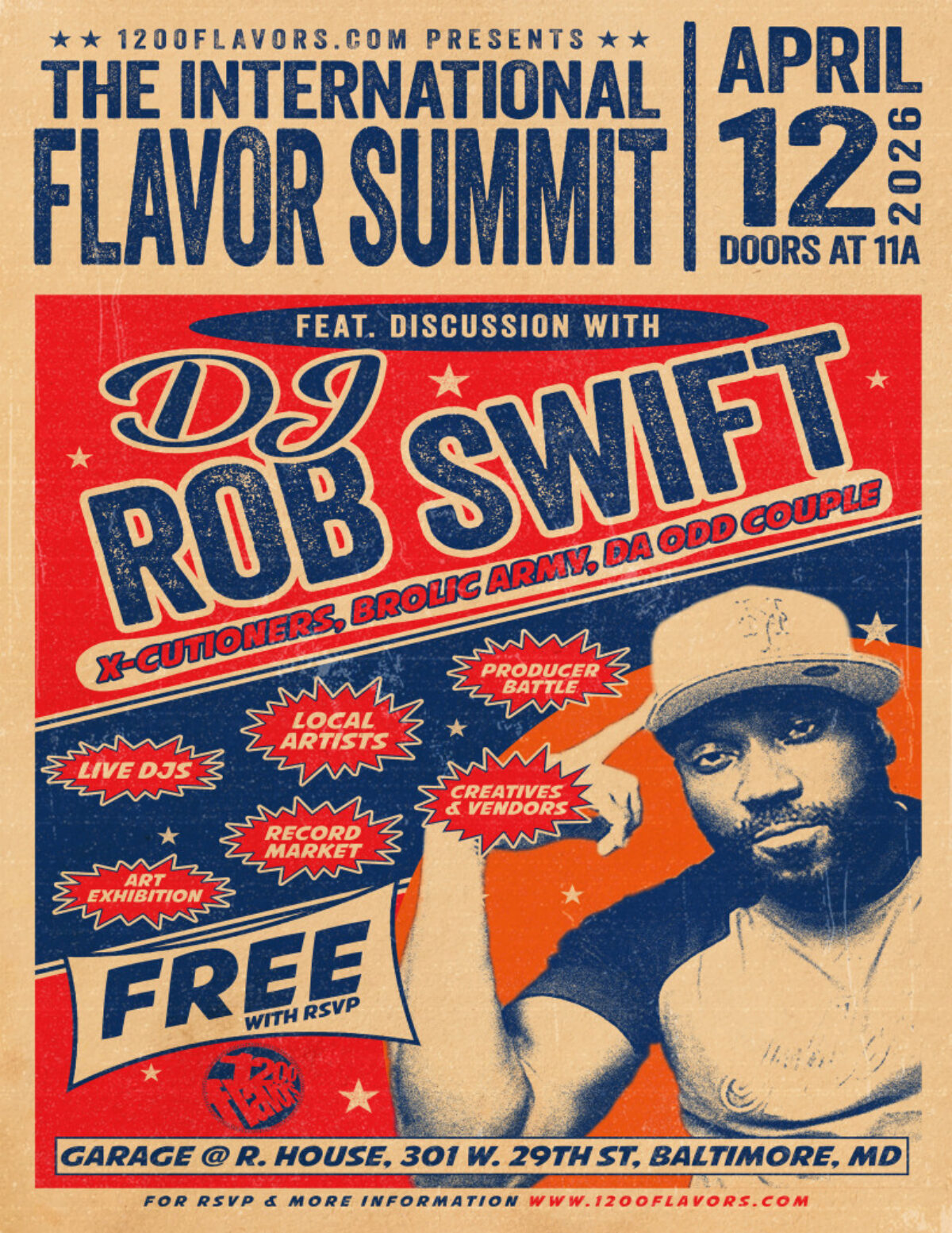 Flavor Summit 2026 flyer