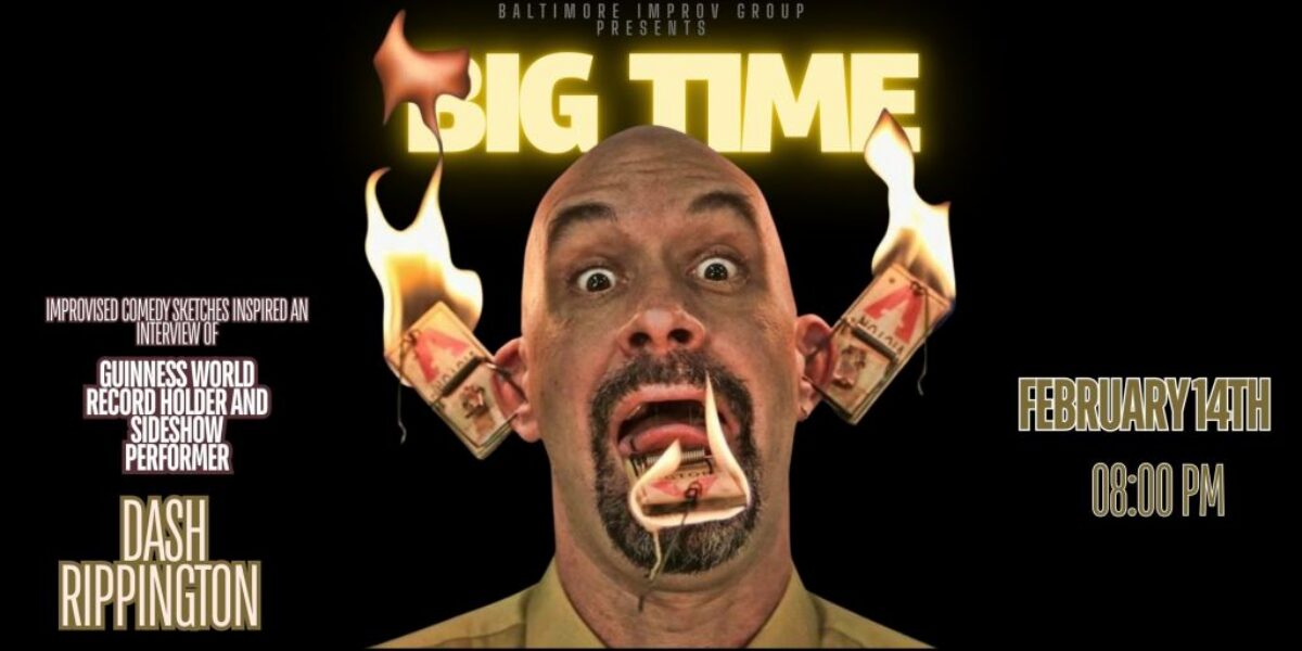 BIG Time: Comedy Inspired by a Guinness World Record Holding Sideshow Performer graphic