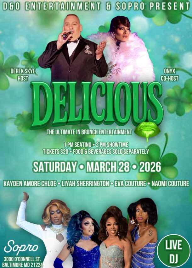 Delicious Drag Show flyer