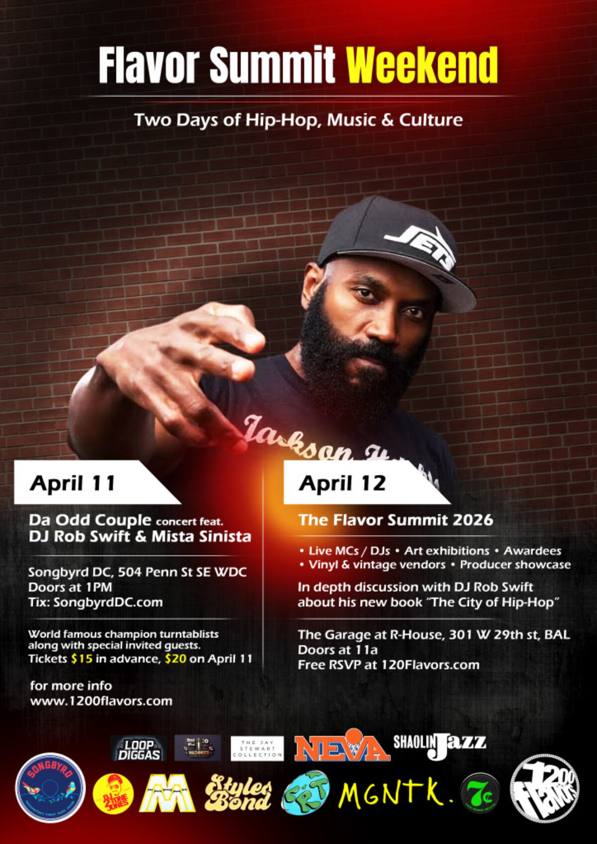 Flavor Summit 2026 flyer