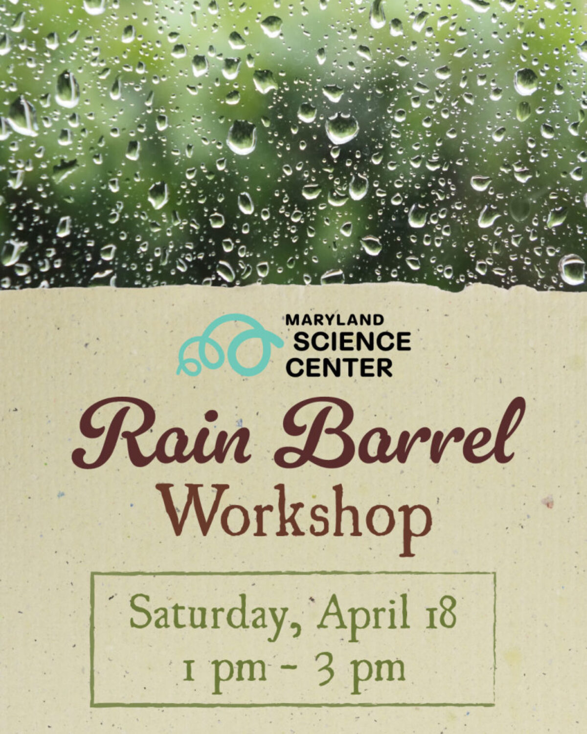 Rain Barrel Workshop graphic