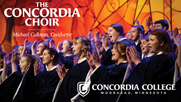 The Concordia Choir on Tour in Baltimore graphic