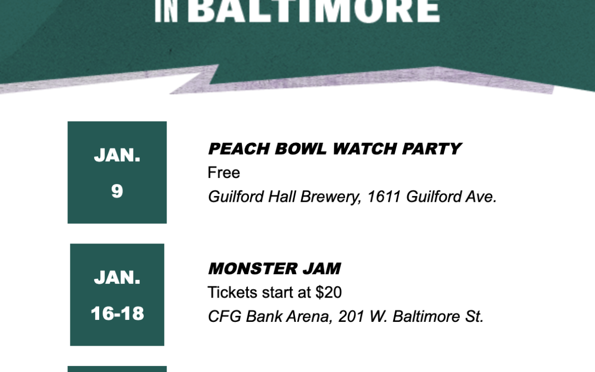 screenshot of an email newsletter detailing things to do in the month of june